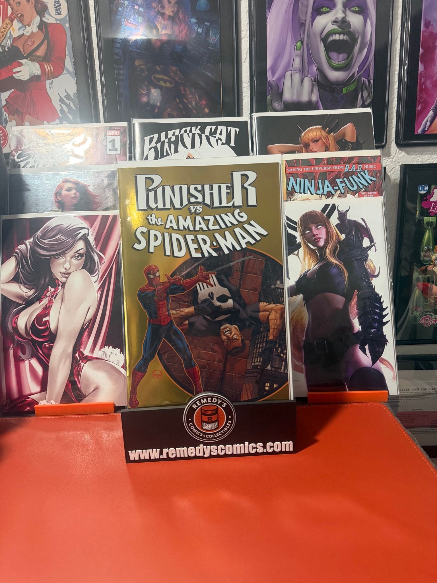 PUNISHER VS. SPIDER-MAN #1 - DAVE JOHNSON - FOIL VARIANT - Releases 7/15/26