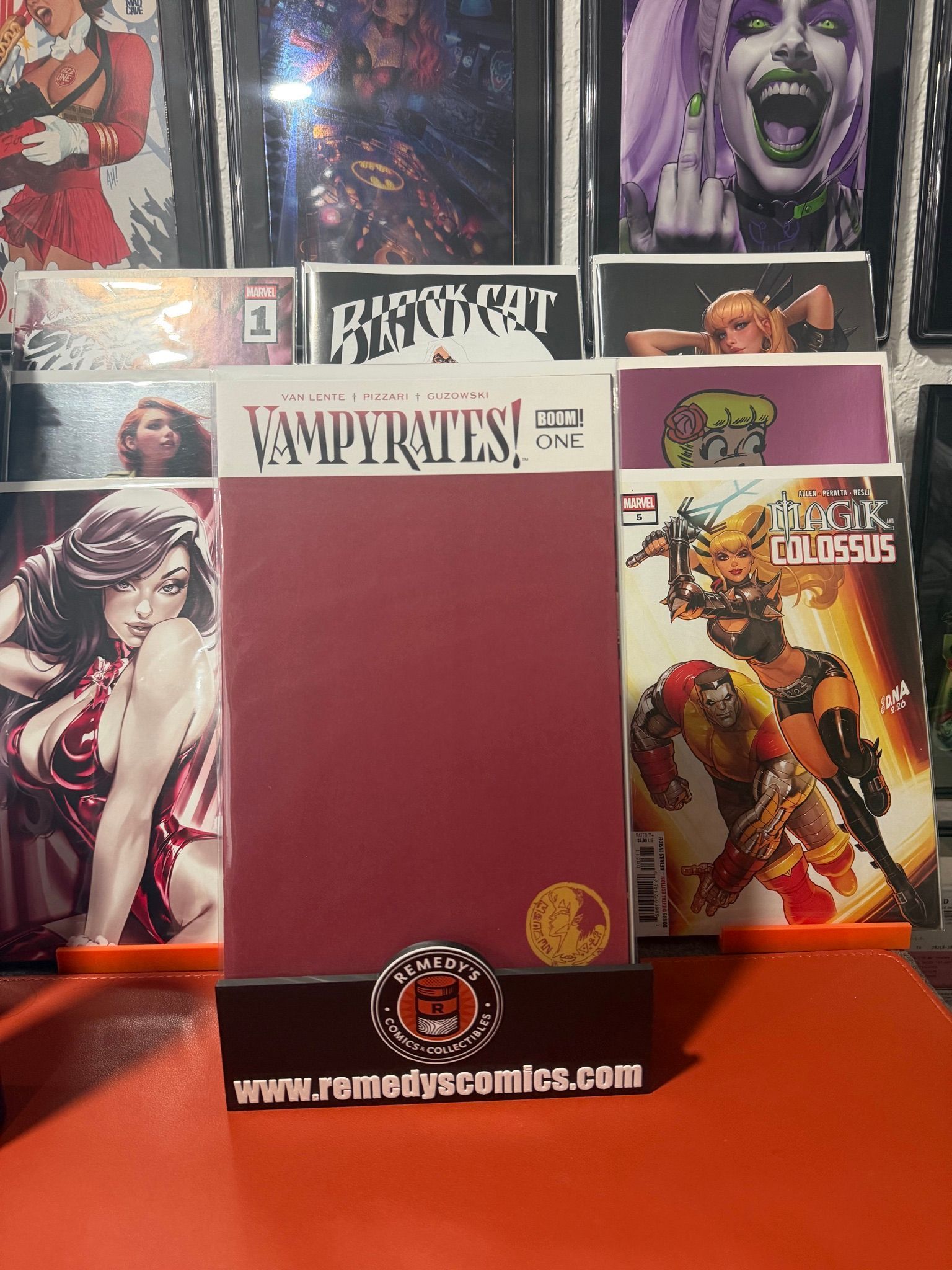 Vampyrates! #1- CVR D - Red Blank Sketch Variant - Releases 7/8/26