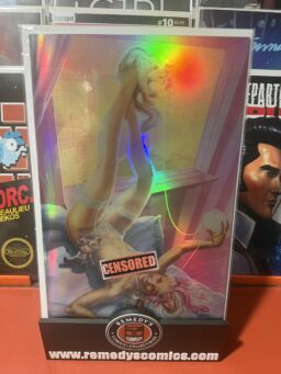 Miss Meow #8 - Naughty Virgin Foil - Pasquale Ferrer - LTD 25 - Carnivore Comics Exclusive