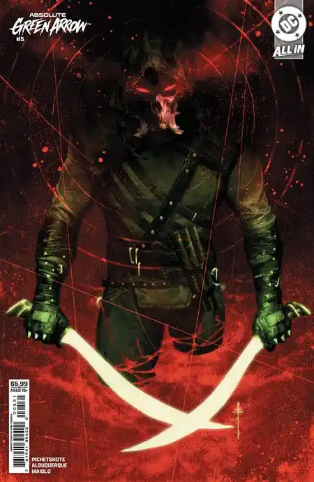 ABSOLUTE GREEN ARROW #5 (OF 6) CVR C SEBASTIAN FIUMARA CARD STOCK VAR - Releases 9/16/2026
