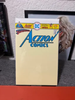 ACTION COMICS #454 FACSIMILE EDITION CVR B BLANK CARD STOCK VAR - Pre-Order - Releases 4/8/2026
